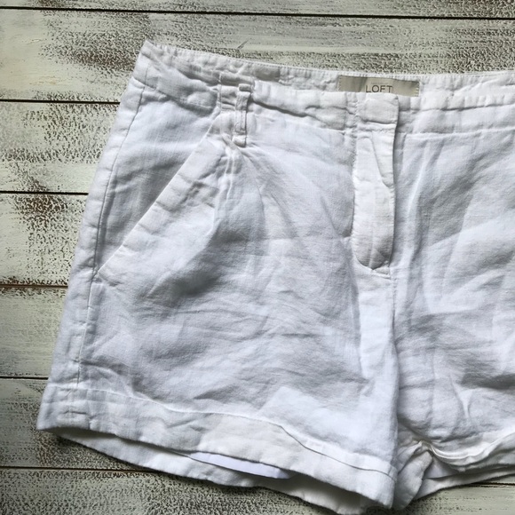 LOFT LINEN SHORTS - Picture 4 of 8